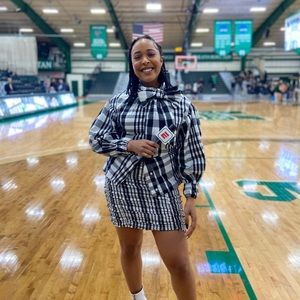 Black & White Plaid Top and Skirt